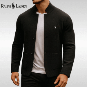 RL® Warm Taupe Textured Cardigan