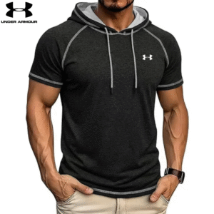 UA® ProFit Raglan Hooded Tee