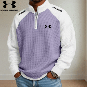 UA® Heritage Waffle Colorblock Pullover